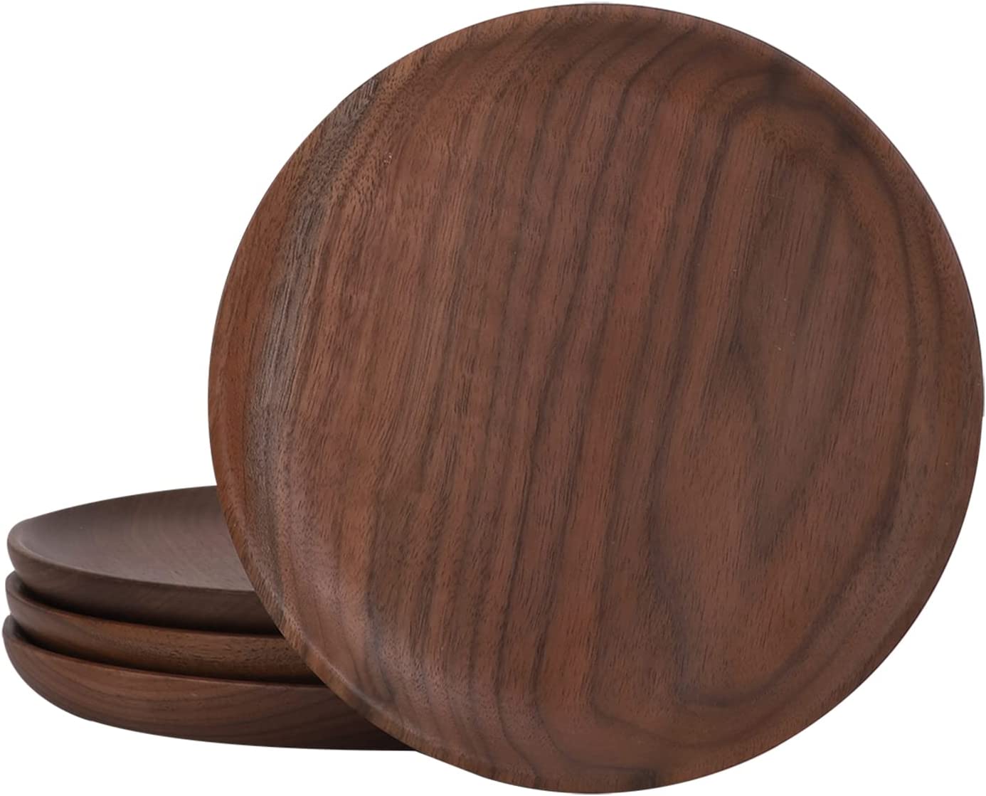 Wooden Plates for Dishes Snack