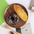 Walnut Wood Dinner Plates