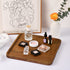 Wooden Ottoman Trays